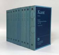 【ドイツ語洋書】Kant Werke in 10 Bänden（カント著作集）