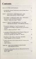 【洋書】Promoting productivity in the public sector: problems, strategies and prospects（公共部門における生産性向上：課題、戦略、展望）