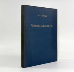 【ドイツ語洋書】Wirtschaftsgeschichte：Abriß der universalen Sozial- und Wirtschaftsgeschichte（一般経済史）