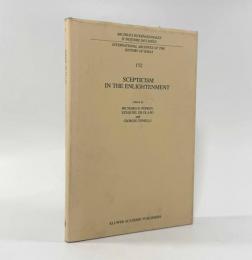 【洋書】Scepticism in the Enlightenment〈Archives internationales d'histoire des idées〉（啓蒙時代の懐疑主義）
