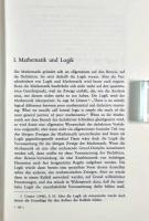 【ドイツ語洋書】Mathematik, Logik und Erfahrung（数学・論理・経験）