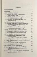 【洋書】Essays in Jurisprudence and Philosophy（法理学と哲学における諸論考）