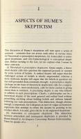 【洋書】Hume's Skepticism in the Treatise of Human Nature〈International library of philosophy〉（『『人間本性論』におけるヒュームの懐疑主義）