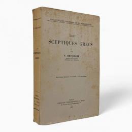 【フランス語洋書】Les sceptiques grecs（ギリシアの懐疑派）