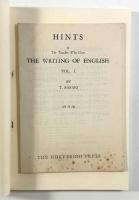 The writing of English 2vols.