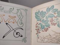 Art nouveau designs in color