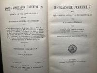 Hebraeische Grammatik  : mit Paradigmen, Literatur, Uebungsstuecken und Woerterverzeichnis