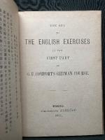 The Key to The English Exercises : in the First Part of G. F. Comfort's German Course