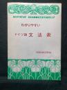 わかりやすいドイツ語文法表