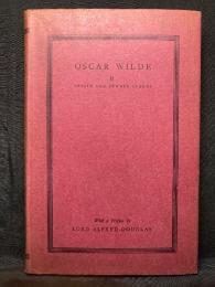 OSCAR WILDE