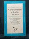 A SHORT HISTORY OF ENGLISH LITERATURE