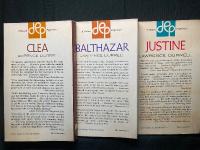 JUSTINE／BALTHAZAR ／CLEA