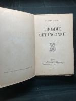 L'HOMME, CET INCONNU