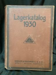 Haupt-Nachtrag zum Lagerkatalog 1930
