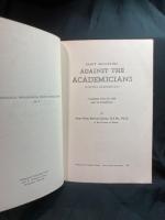 Against the academicians : (Contra academicos)