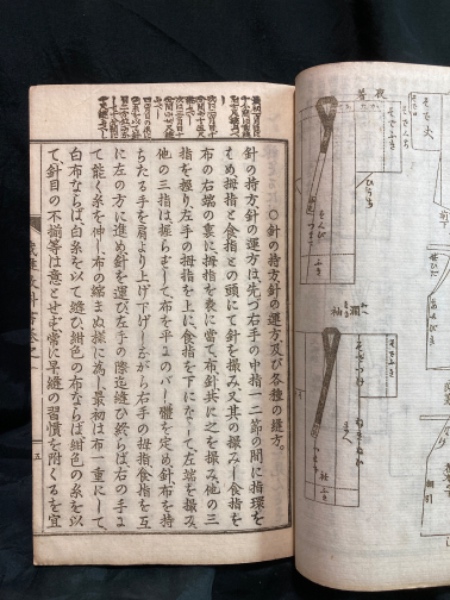 裁縫教科書　下巻 裁縫教科書 下巻 (谷田部 順子 著) / 文生書院 / 古本、中古本