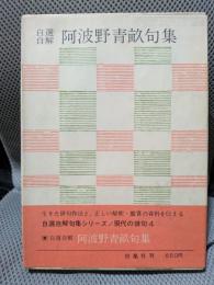 自選自解 阿波野青畝句集