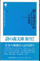 詩とはなにか : 世界を凍らせる言葉