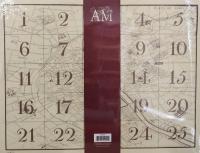 Authentic Models MC800 1739 PLAN de Paris