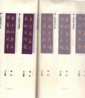 金泥書法の基礎的研究　一、二
