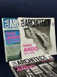 GAアーキテクト　TADAO ANDO vol1～3