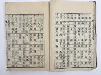 切韻指掌図　1冊