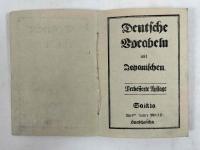 Deutsche vocabeln mit Japanischen　＜ドイツ語語彙と日本語＞