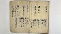 御用金被仰渡覚　1冊