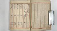 博物学用器具目録　1冊
