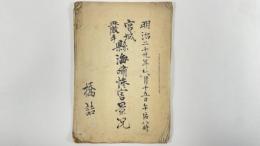 宮城岩手縣海嘯惨害景況　1冊