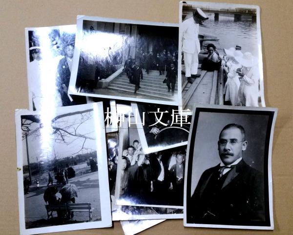 大阪電報通信社写真部写真　大大阪記念博覧会参考館前・加藤高明総理・関東大震災遭難死者供養法要・相撲大会など