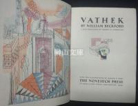 Vathek . a new translation by Herbert B.Grimsditch. With ten illustrations by Marion V.Dorn.