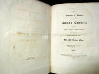The Customs of London, otherwise called, Arnold's Chronicle: containing, among divers other matters, the Original of the Celebrated Poem of The Nut-Brown Maid. Reprinted from the First Edition, with the Additions included in the Second.