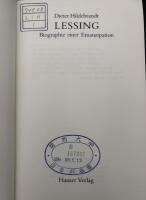 【ドイツ語洋書】Lessing: Biographie einer Emanzipation／レッシング：解放の伝記