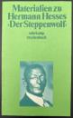 【ドイツ語洋書】『荒野の狼』：Materialien zu Hermann Hesses Der Steppenwolf