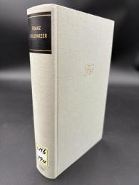 【ドイツ語洋書】フランツ・グリルパルツァー著作集『Sämtliche Werke』