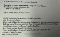 【ドイツ語洋書】『Bausteine zu einem neuen Goethe』ゲーテに関する研究書／新しいゲーテのための構成要素