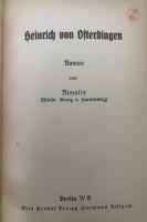 【ドイツ語洋書】Heinrich von Ofterdingen：『青い花』