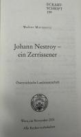 【ドイツ語洋書】『Eckartschrift（エッカートシュリフト）159』Johann Nestroy – ein Zerrissener（ヨハン・ネストロイ：引き裂かれた男）