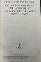 【ドイツ語洋書】フリードリヒ・ニーチェ：FRIDRICH NIETZSCHE
