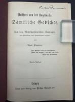 【ドイツ語洋書】Walthers von der Vogelweide Sämtliche Gedichte（ヴァルター・フォン・デア・フォーゲルヴァイデ詩全集）