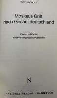 【ドイツ語洋書】『Moskaus Griff nach Gesamtdeutschland（全ドイツを狙うモスクワの魔手）』