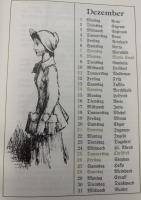 【ドイツ語洋書】『Herzhafter Hauskalender 1986（ヘルツハフター・ハウスカレンダー 1986）』