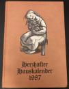 【ドイツ語洋書】『Herzhafter Hauskalender 1987（ヘルツハフター・ハウスカレンダー 1987）』