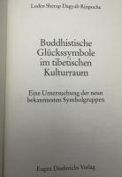 【ドイツ語洋書】Buddhistische Glückssymbole im tibetischen Kulturraum（チベット文化圏における仏教の幸運のシンボル）