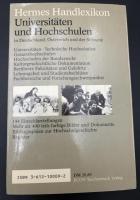  Hermes Handlexikon: Universitäten und Hochschulen in Deutschland, 【ドイツ語洋書】Österreich und der Schweiz (エルメス・ハンドレキシコン：ドイツ、オーストリア、スイスの大学と高等教育機関)