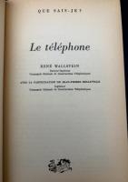 【フランス語洋書】「クセジュ（Que sais-je ?）」『Le téléphone（電話）』