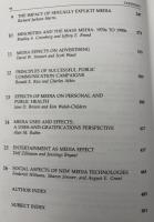 【英語洋書】『Media Effects: Advances in Theory and Research』（メディア・エフェクト：理論と研究の進歩）