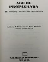 【英語洋書】『Age of Propaganda: The Everyday Use and Abuse of Persuasion』『プロパガンダの時代：説得の日常的な利用と濫用』