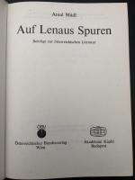 『Auf Lenaus Spuren: Beiträge zur österreichischen Literatur』（直訳：レナウの足跡を追って）